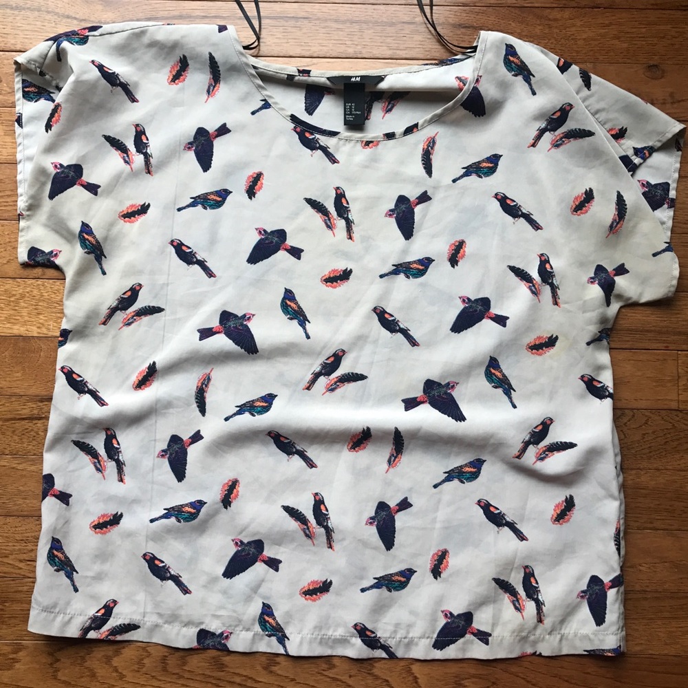 H&M bird top